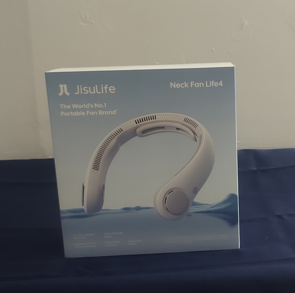 Jisulife Neck Fan Life4 in White